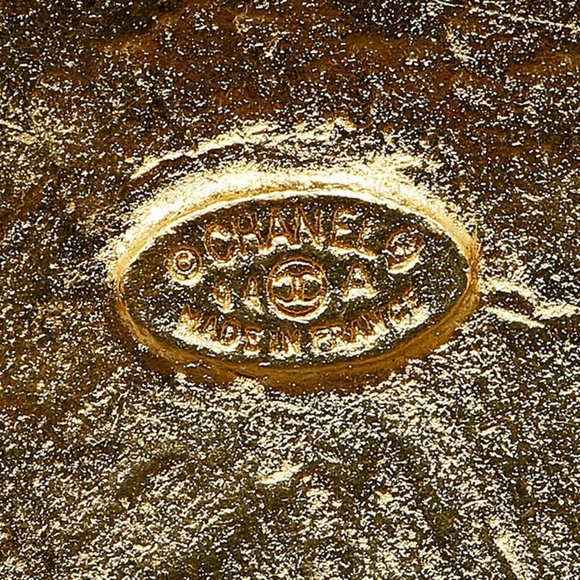 CHANEL Triple Coco Mark Brooch Gold Plated Ladies - Picture 5 of 5